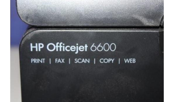 all-in-one printer HP, Officejet 6600, zonder kabels, werking niet gekend